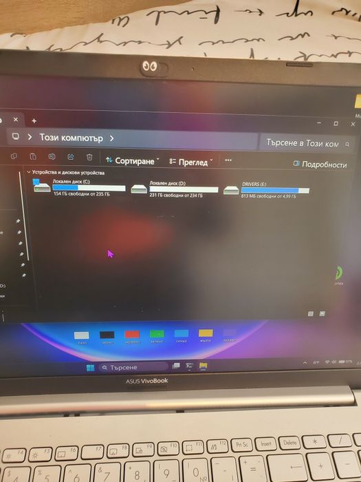 Лаптоп Asus K513E 512gb SSD/16ram Intel core i5 1135g7
