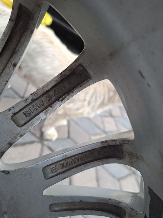 JANTE BMW "V SPOKE STYLE 110 * R17* Originale BMW X3 * Dar Compatibile cu toată gama BMW si Opel Insignia/ T5 / Touareg / VIVARO  / Renault Trafic *
