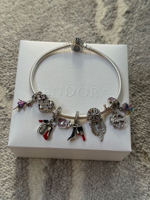 Браслет и Шармы Pandora 925 серебро из Китая