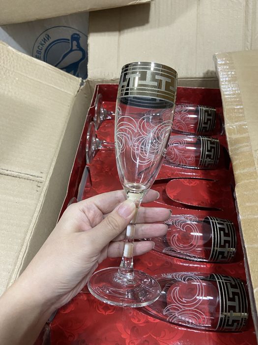 Набор Гусь хрустальный