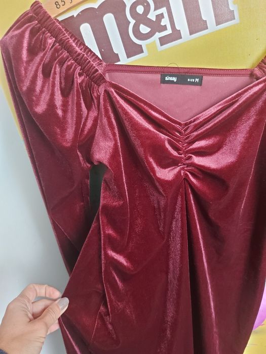 Rochie catifea fete xs/s