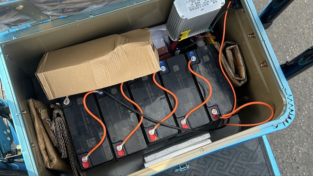 Электро трицикл муравей