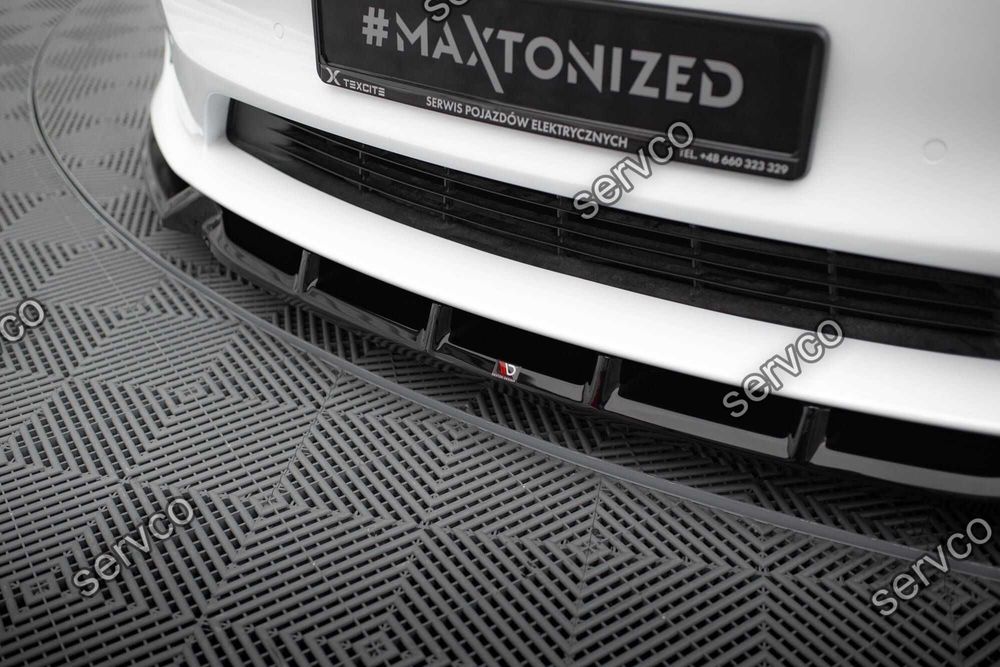 Prelungire bara fata Tesla Model S Plaid Mk1 2021- v2 - Maxton Design