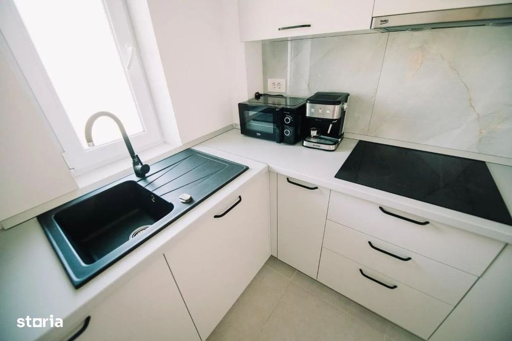 Ap cu 2 camere la cheie, mobilat/utilat + parcare inclusă-105.000 euro