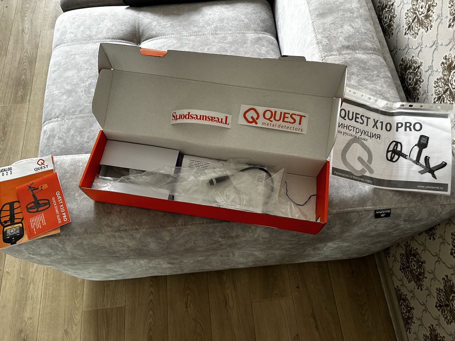 Металоискатель Quest x10 pro
