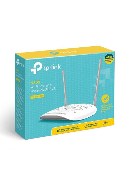 WiFi router modem TP-Link TD-W8961N