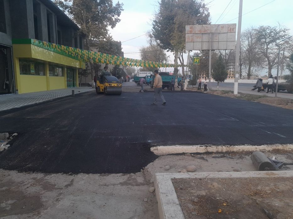 Асфальт хизматлари обслуживание Асфальт