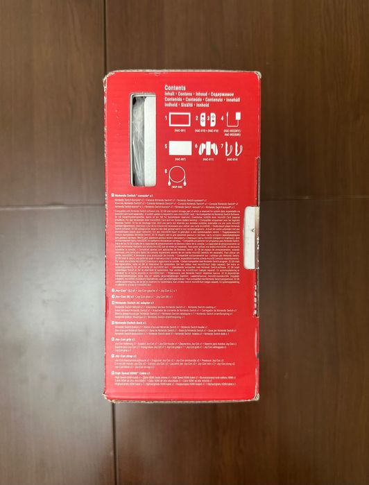 Пълен комплект конзола Nintendo Switch + игри и допълнителни контролери (Joy-Con)