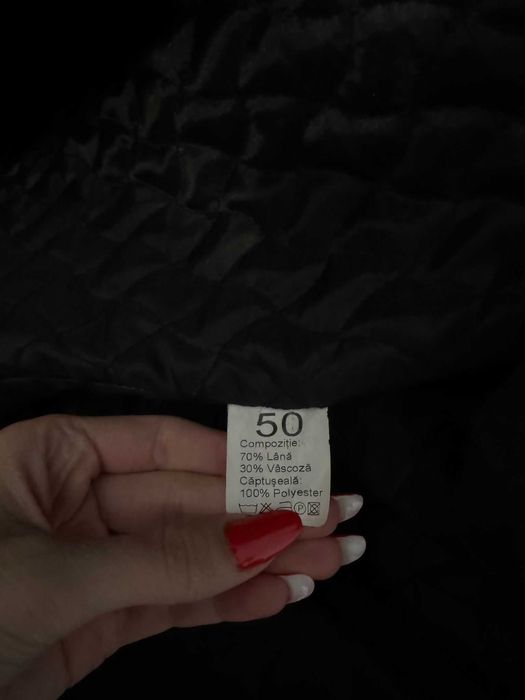 Palton lână barbati mărimea 50