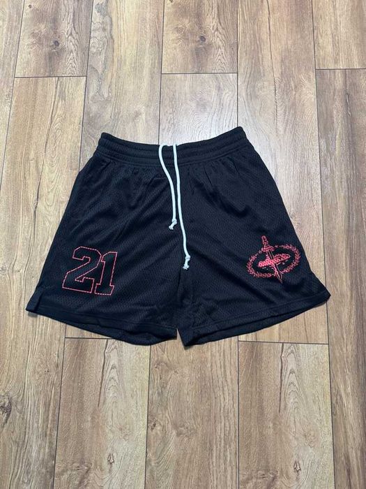 Corteiz x 21 Savage Black Shorts