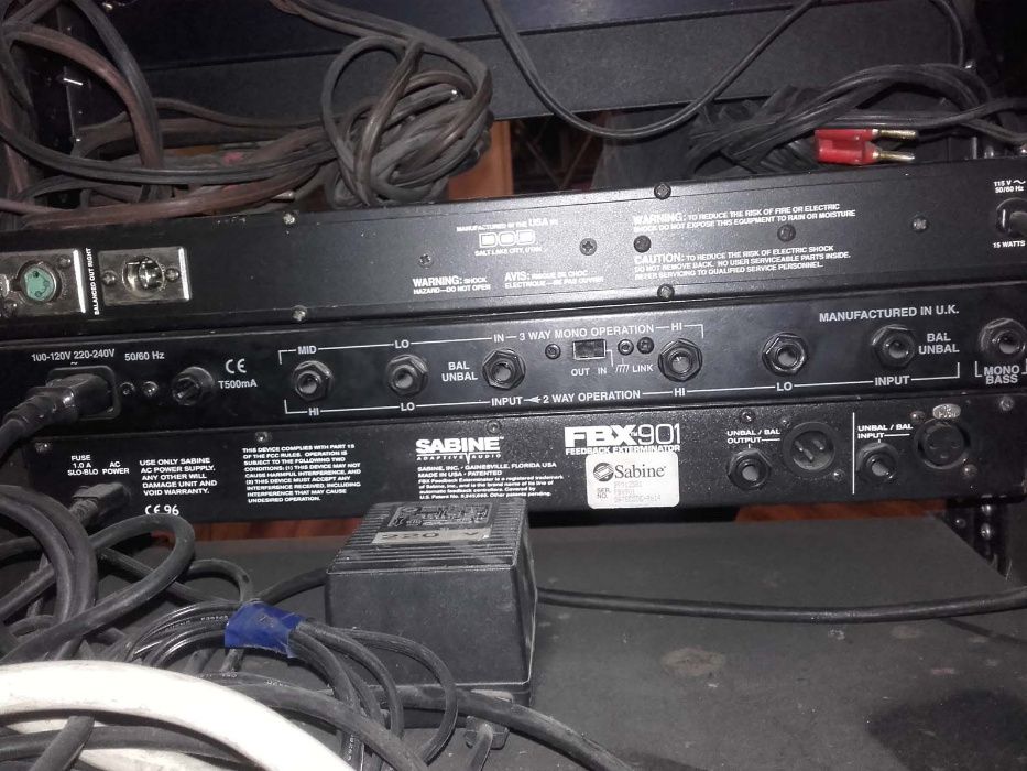 Amplificatoare QSC MX 1500, Control Panel, Case Rack Amplificare vand