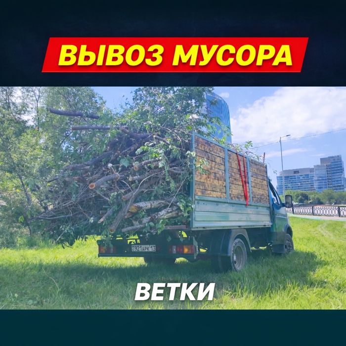 Вывоз мусора вывоз ветки