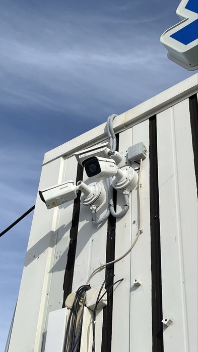 Видеокамера установка