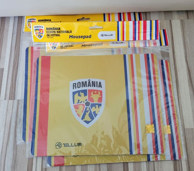 Mouse pad logo România,nou.