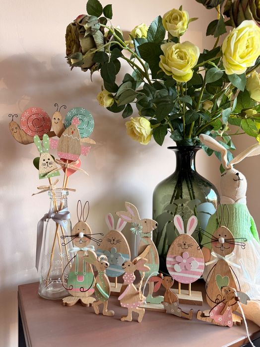 Великденска дървена декорация