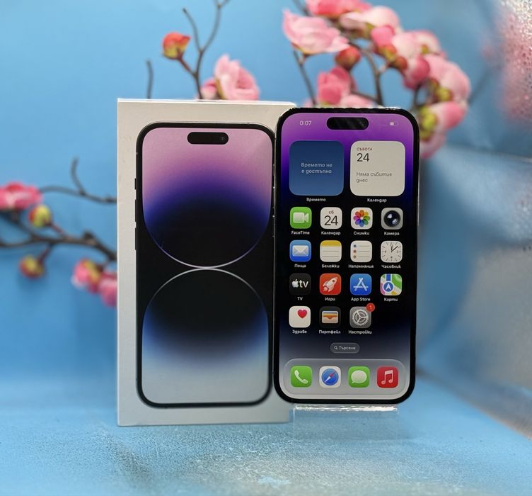 Apple iPhone 14 Pro, 128GB, 6GB RAM, 5G, Deep Purple