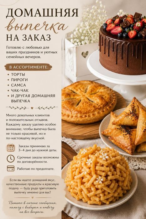 Домашняя выпечка