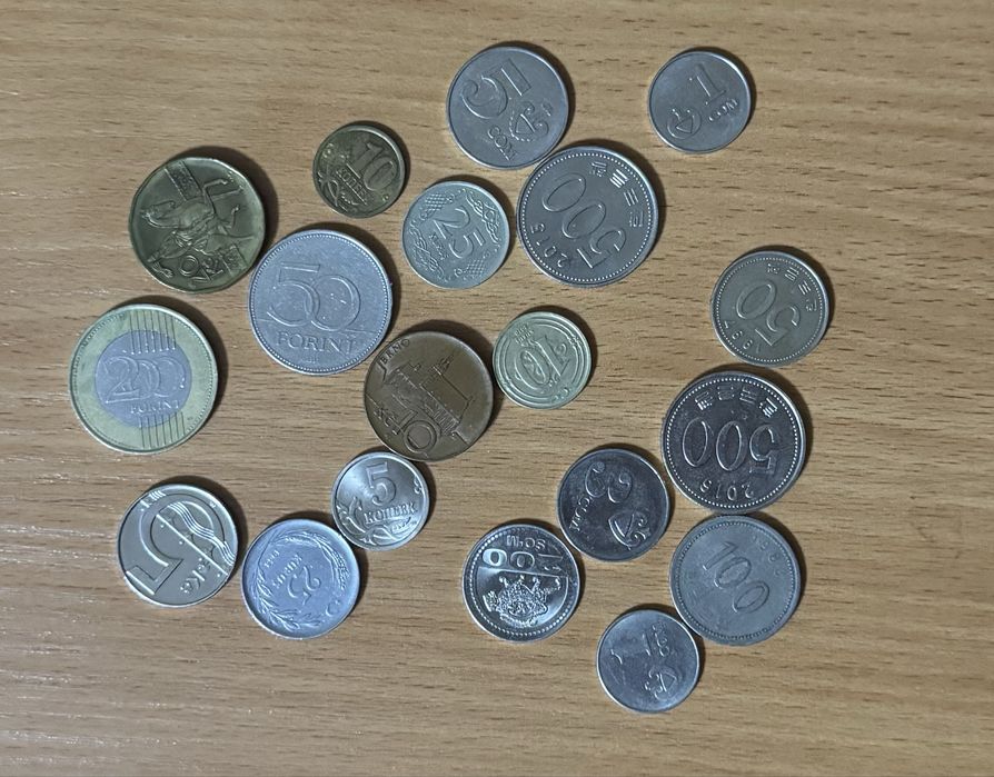 Монеты разных стран
