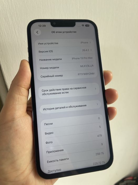 Iphone 13 pro max 256гб