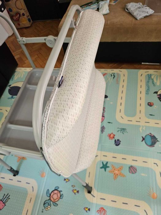 Корито с подложка за повиване Chicco Dots, 0+ месеца, Бял