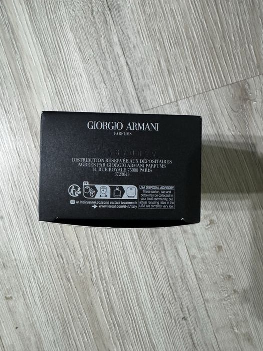 Armani Swy intensely