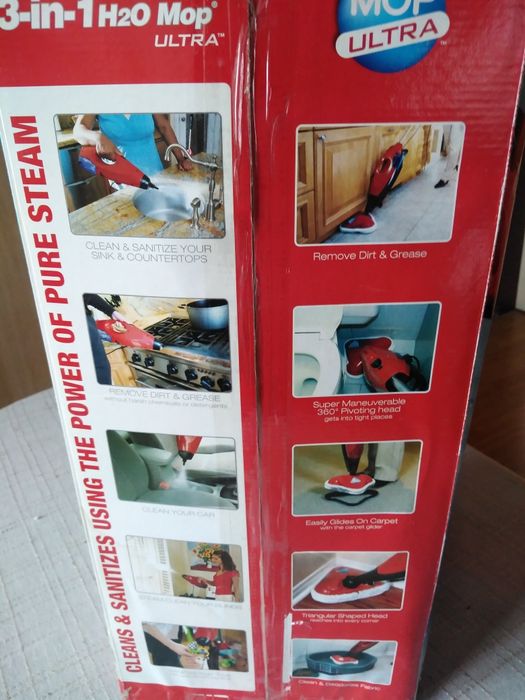 Парочистачка Стийм Моп Ултра - 3в1