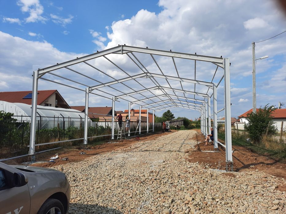 Vand hale metalice lucrăm fără avans Asiguram si montaj