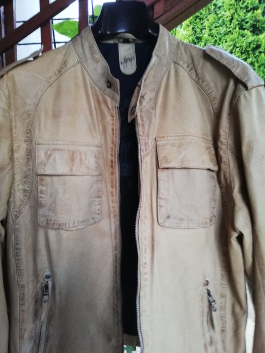 Geaca piele bărbati Gipsy L