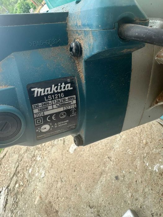 Makita LS1216 – Професионален циркуляр за рязане под ъгъл (Герунг) - използван