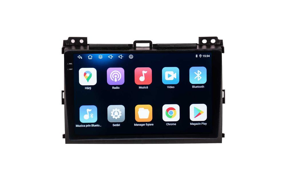 Navigatie Toyota Land Cruiser Android 14 , Carplay Android Auto + Camera Marsarier