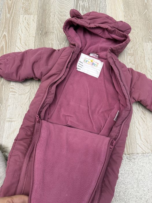 Теплые комбинезоны для девочек