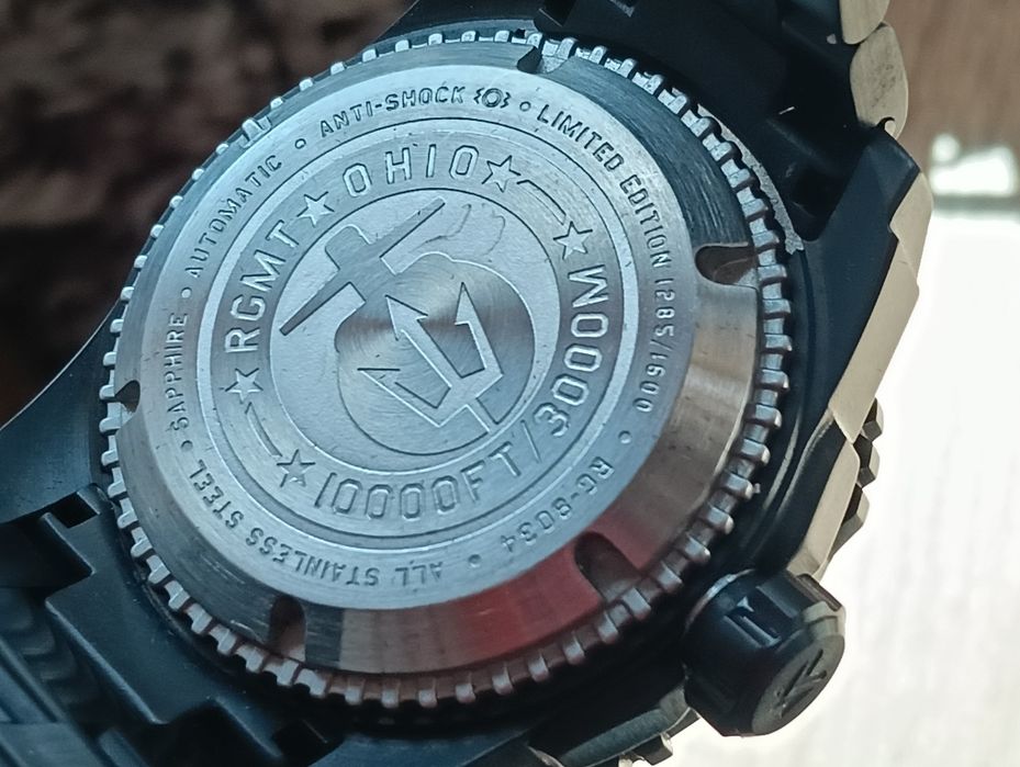RGMT OHIO 3000M Automatic Professional Diver Limited Edition