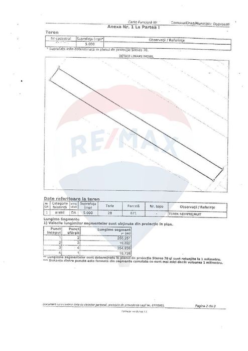 Dobroesti - teren intravilan 5000mp, Bulevardul Nordului