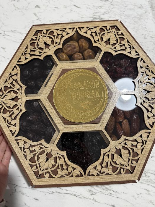 Боксы рамазан рамадан из сухофруктов фиников ramazon sovg'a бокс набор