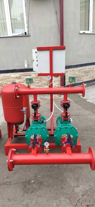 Пожарная насосная станция.