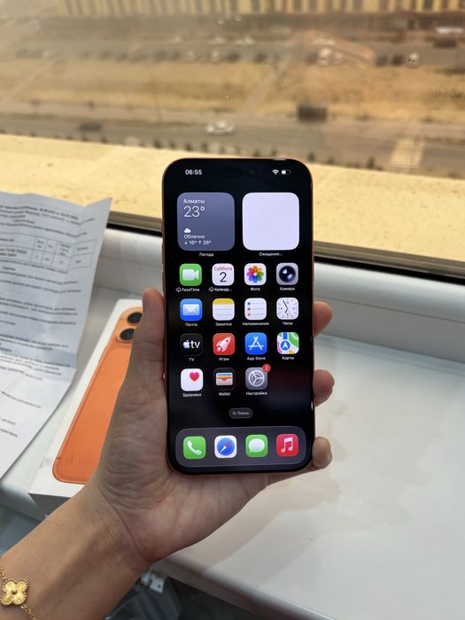Айфон 17 про макс гарантиясымен! Iphone 17 pro max!