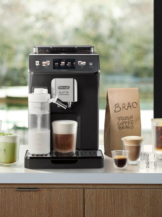 Кофемашина DeLonghi ECAM450.65.S Eletta Explore, автоматическая