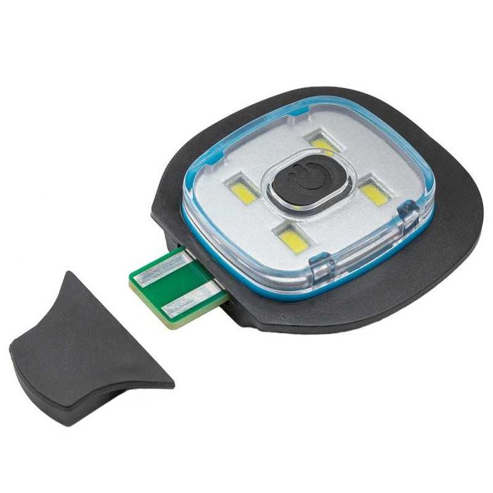 Зимна шапка с вградено LED осветление с USB зареждане ROCKFORCE