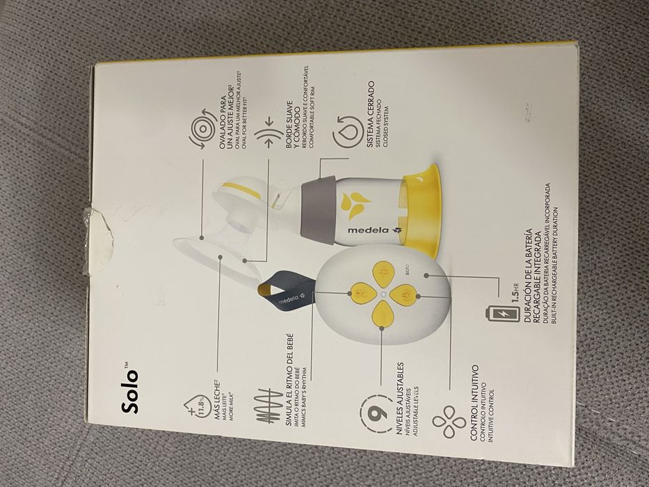 Помпа за кърма medela solo