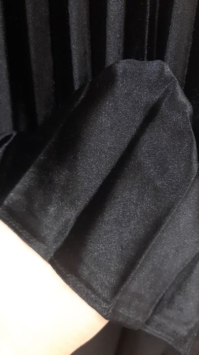 Новая юбка плиссе бархат