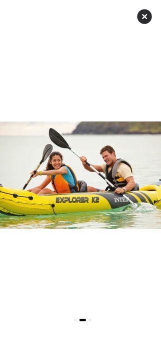 Canoe gonflabila intex explorer 2