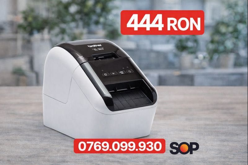 Brother QL-800 | factura | sigilat | garantie | livrare gratuită