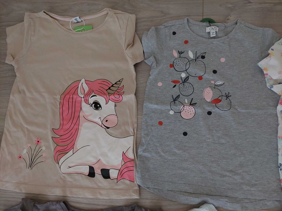 Lot tricouri 122-128 NOI cu eticheta