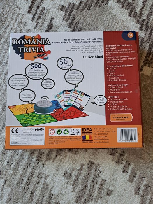 Joc inteligent, România trivia