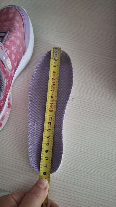 Sneakers/adidași fetițe Paw patrol cu luminițe 29