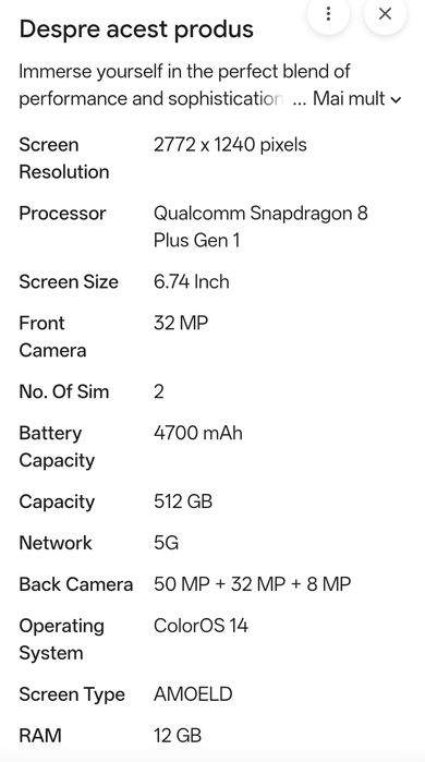 Oppo Reno 12 Pro