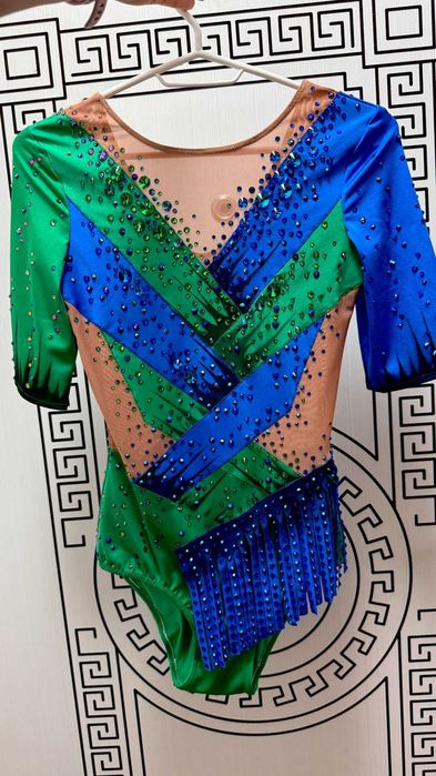 Трико (ново) за художествена гимнастика размер XS