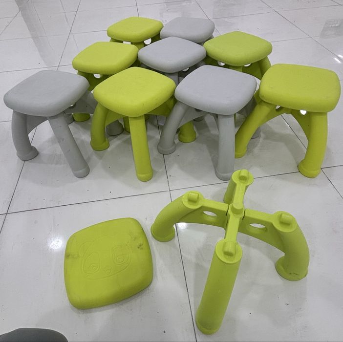 Детские стулчики 8шт LEGO оригинал!