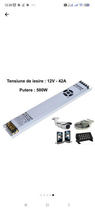 Surse de alimentare 12v 42a