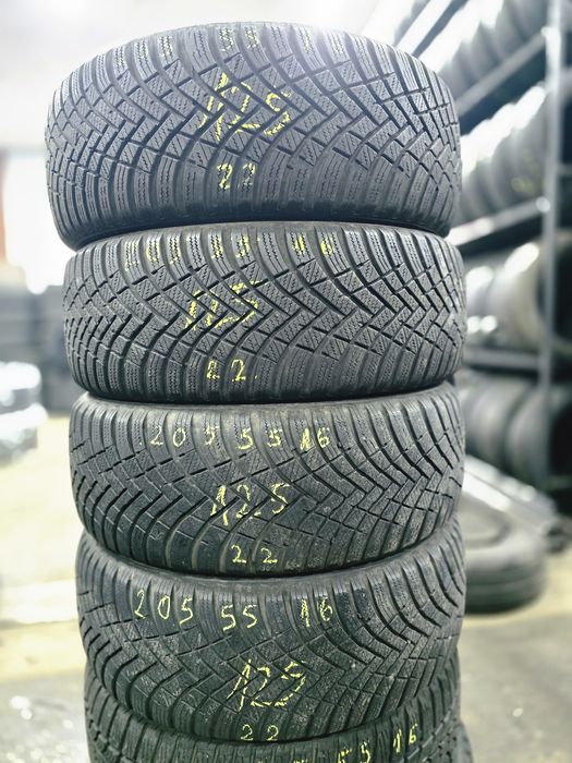 4x 205/55/16 M+S HANKOOK 2022 Stare excelentă